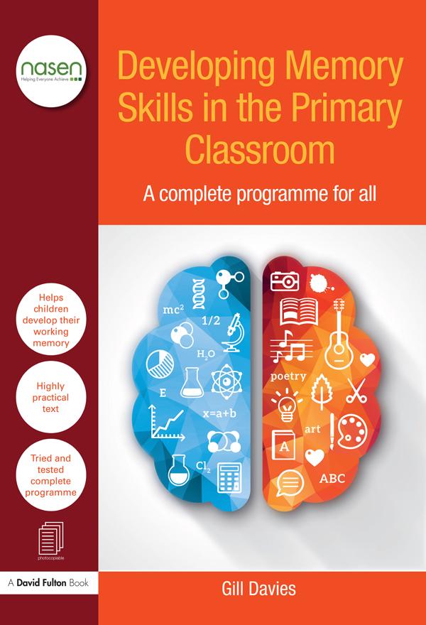 Developing Memory Skills in the Primary Classroom by Gill Davies
