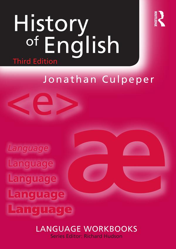 History of English by Jonathan Culpeper