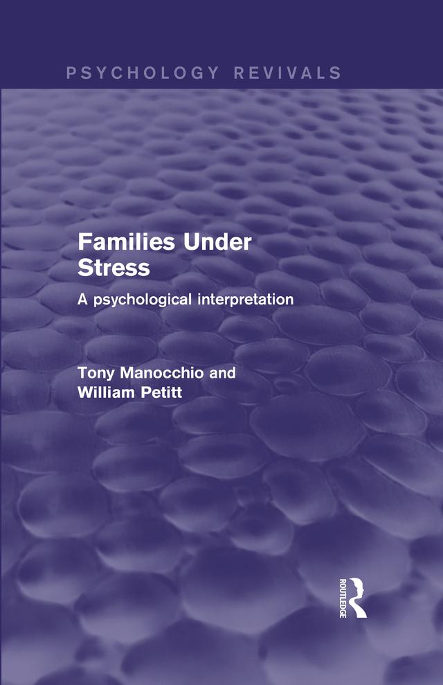 Families Under Stress by Tony Manocchio, William Petitt