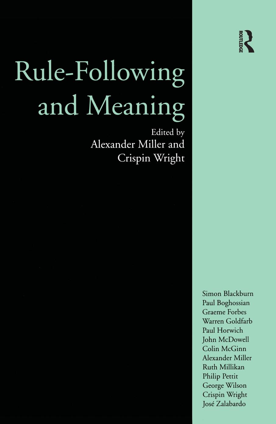 Rule-following and Meaning