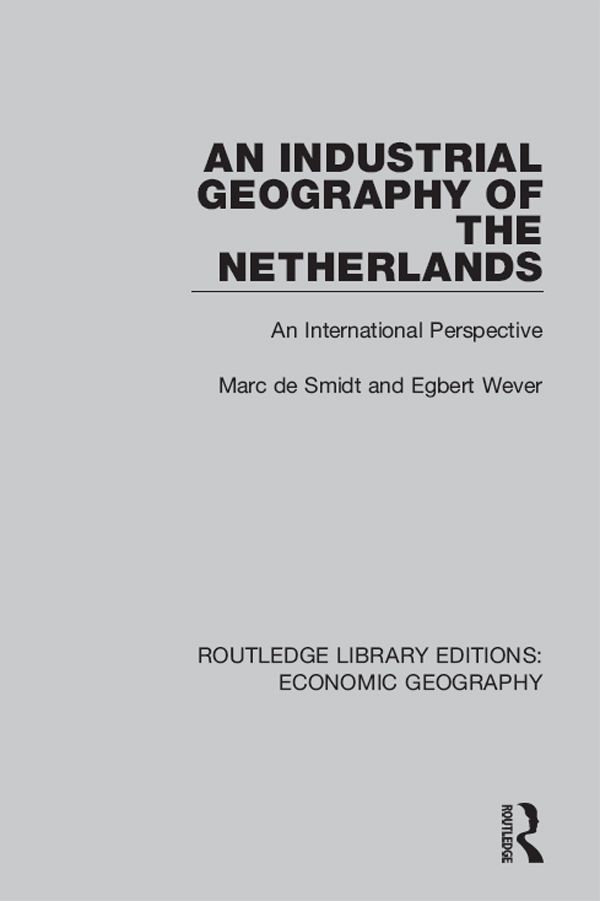 An Industrial Geography of the Netherlands
