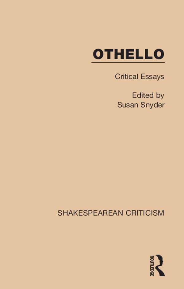 Othello by Susan Snyder