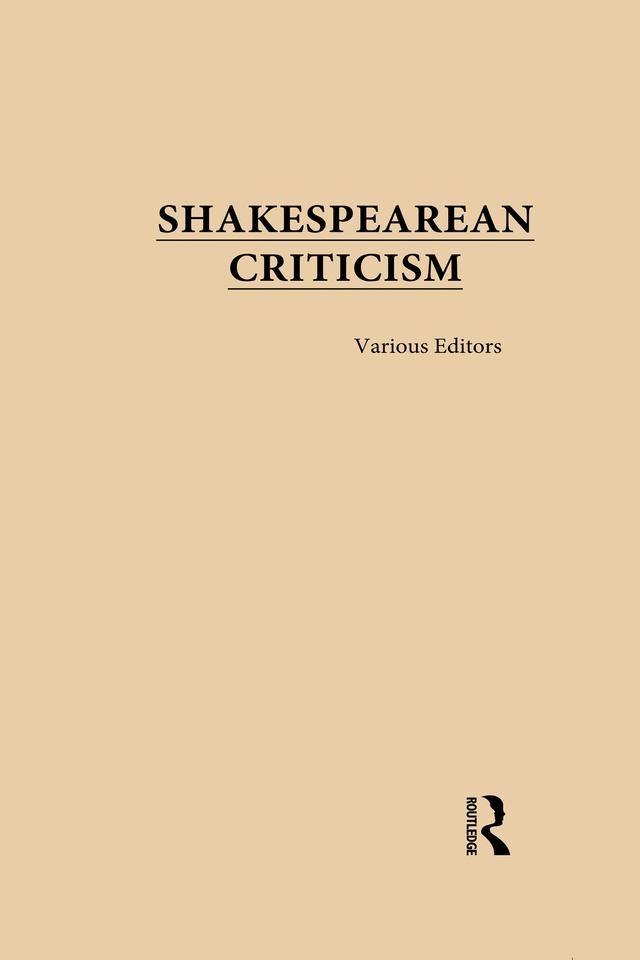 Shakespearean Criticism by Various