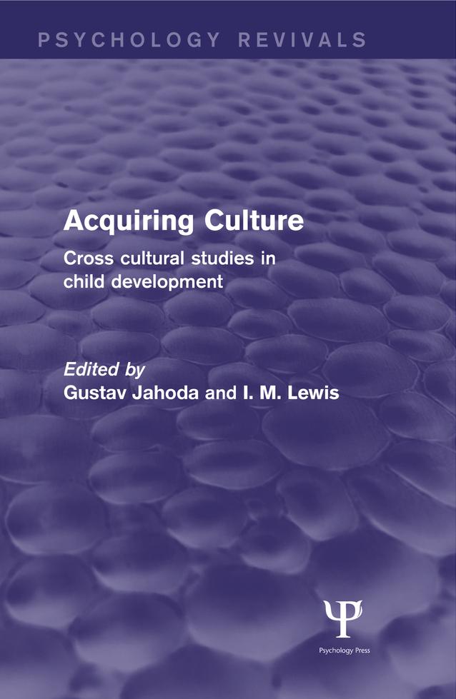 Acquiring Culture (Psychology Revivals)