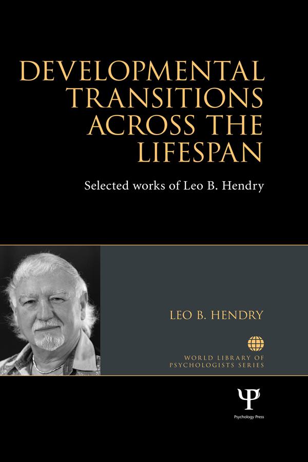 Developmental Transitions across the Lifespan