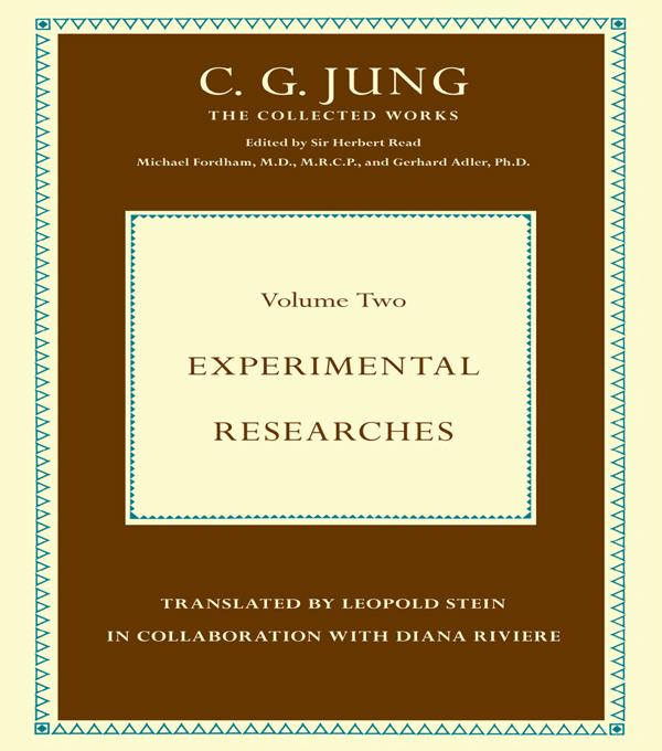 Experimental Researches by C.G. Jung, Diana in collaboration with Riviere, Gerhard Adler, Herbert Read, Leopold Stein, Michael Fordham