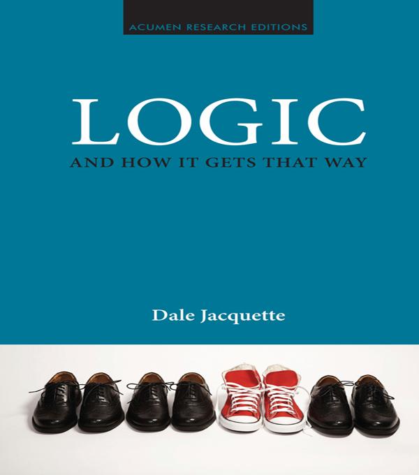Logic and How it Gets That Way