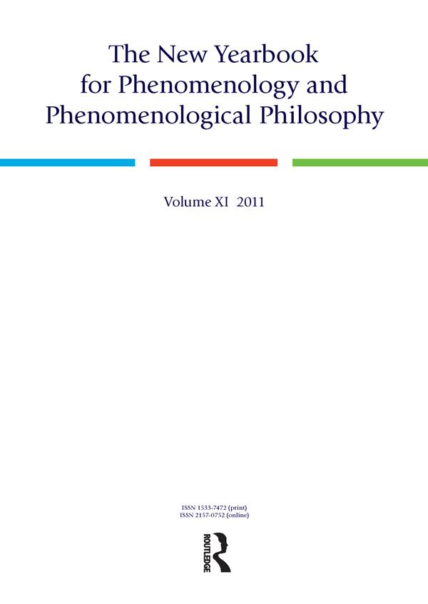 The New Yearbook for Phenomenology and Phenomenological Philosophy