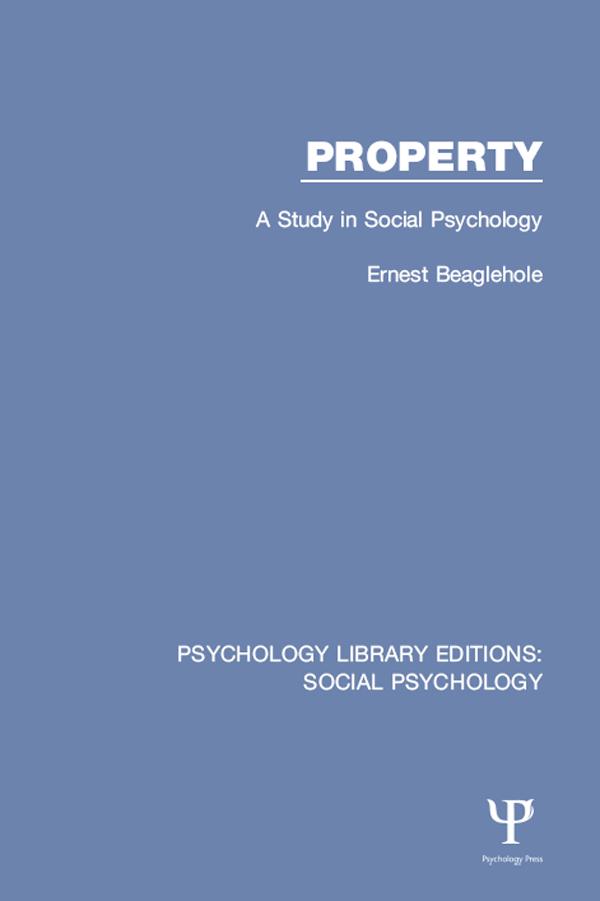 Property by Ernest Beaglehole