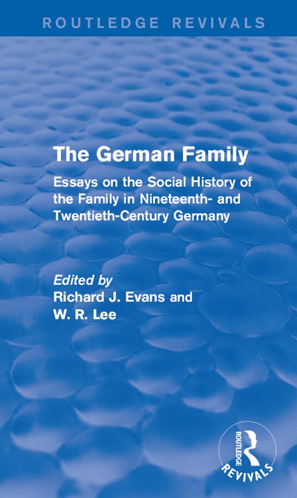 The German Family (Routledge Revivals)