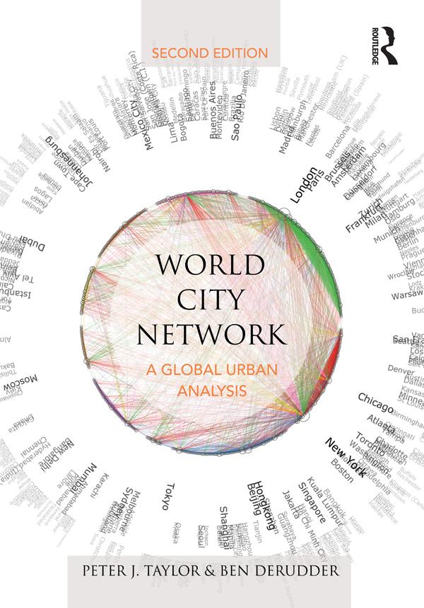 World City Network by Ben Derudder, Peter Taylor