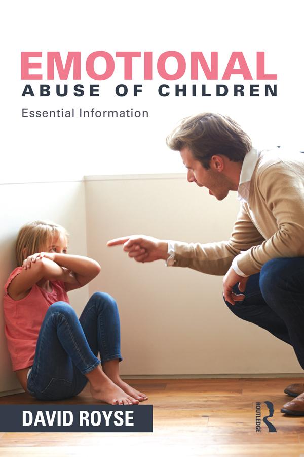 Emotional Abuse of Children by David Royse