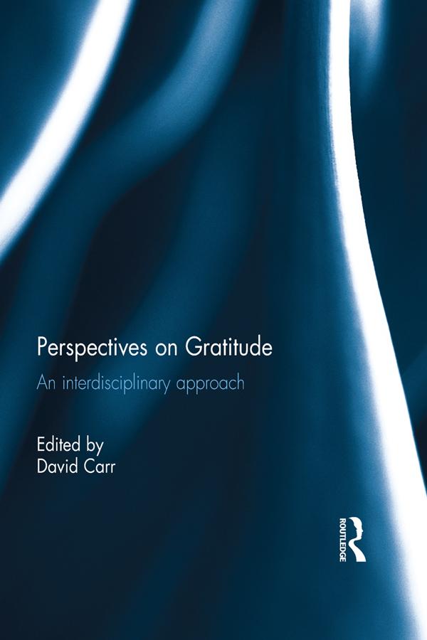 Perspectives on Gratitude by David Carr