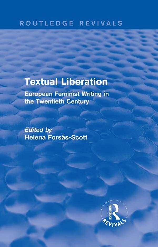 Textual Liberation (Routledge Revivals) by Helena Forsas-Scott