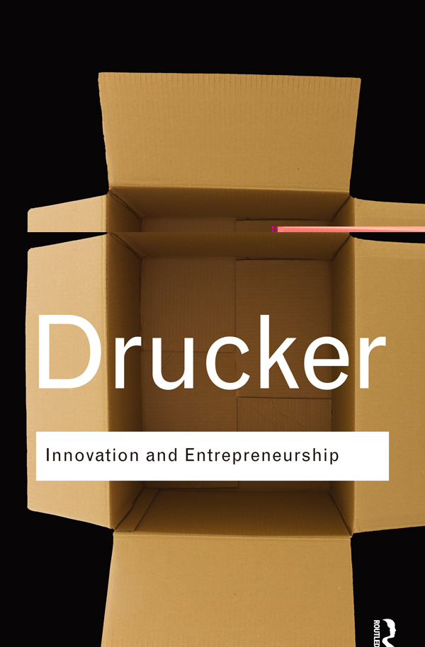 Innovation and Entrepreneurship