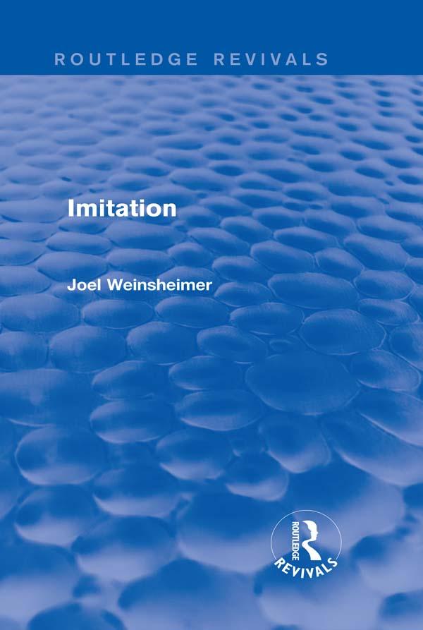 Imitation (Routledge Revivals)