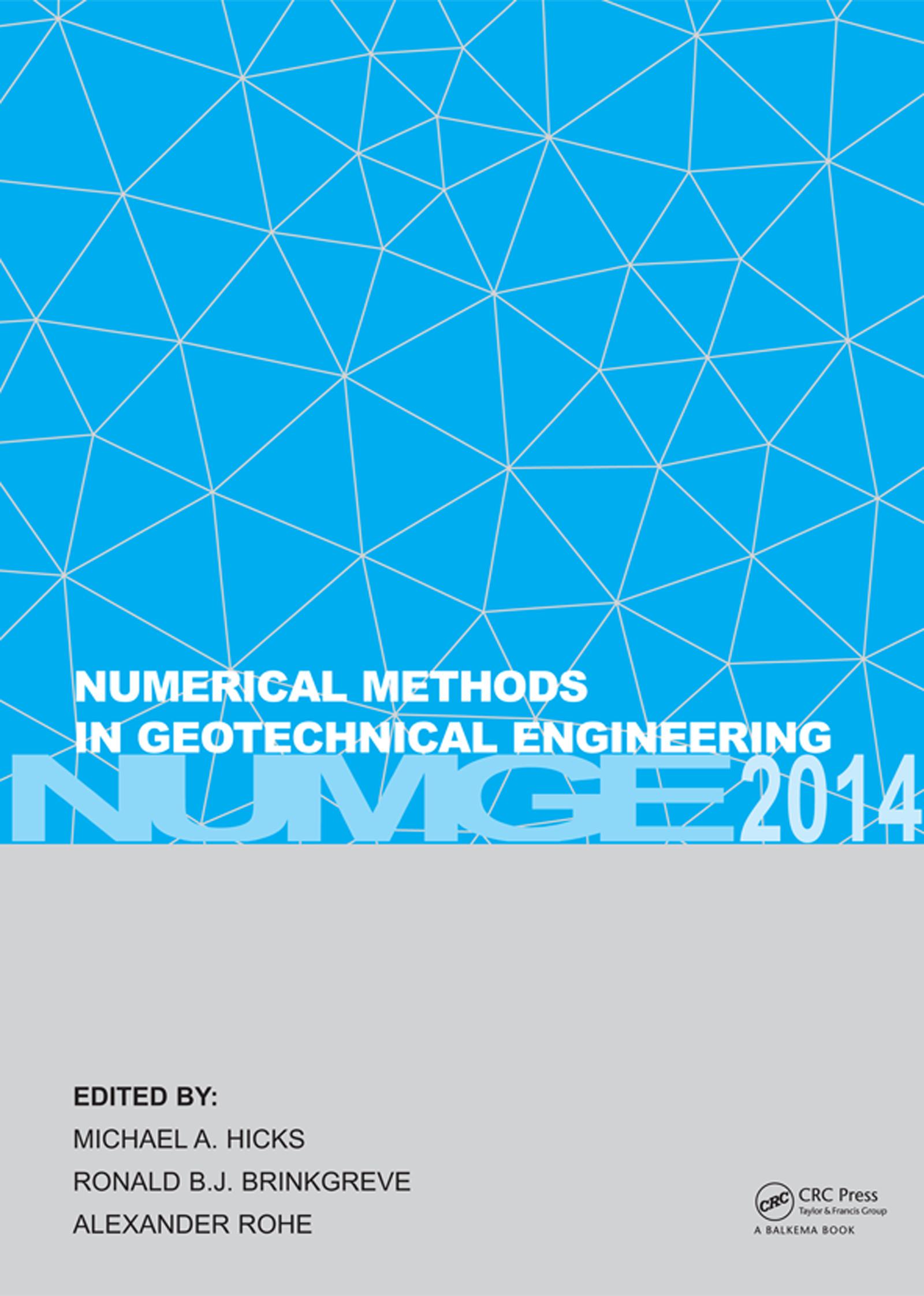 Numerical Methods in Geotechnical Engineering