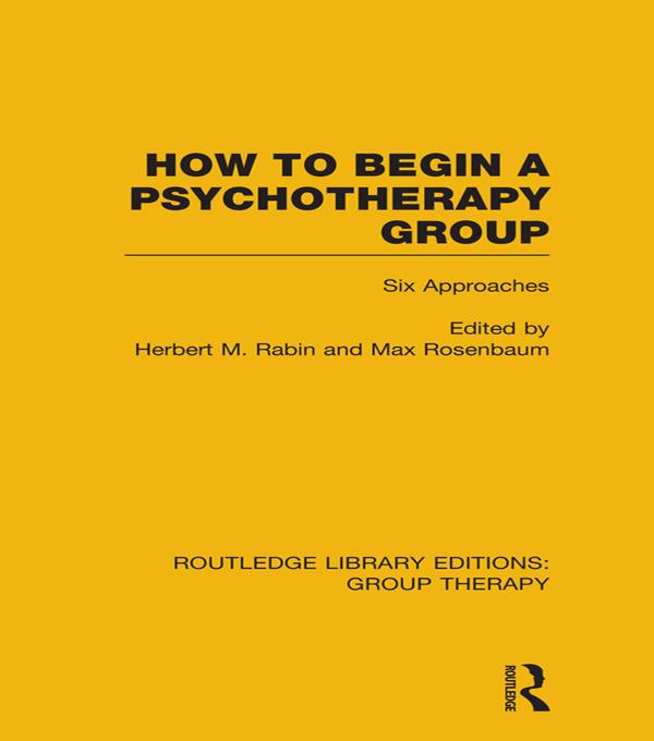 How to Begin a Psychotherapy Group