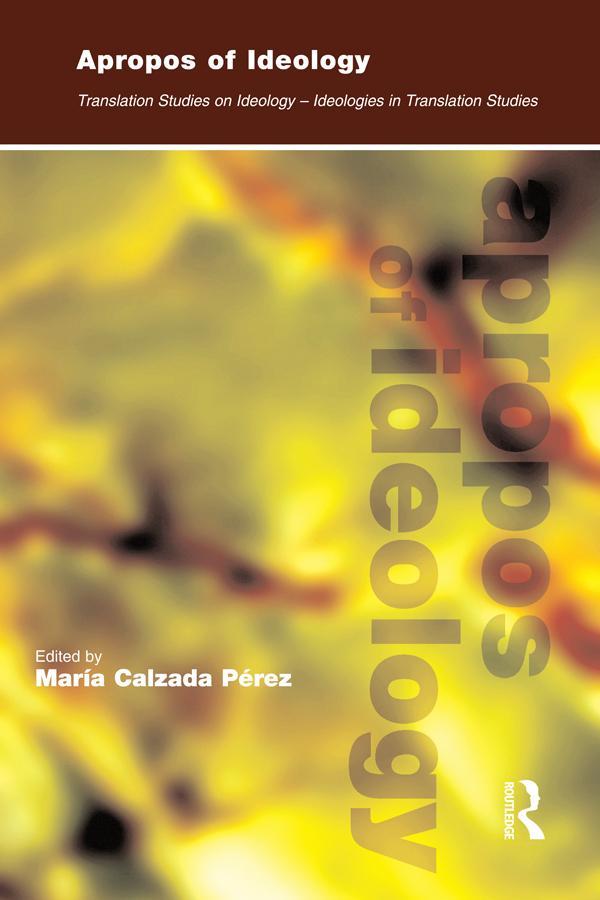 Apropos of Ideology by Maria Calzada-Perez