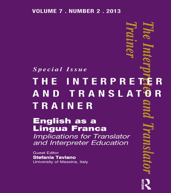 English as a Lingua Franca by Stefania Taviano