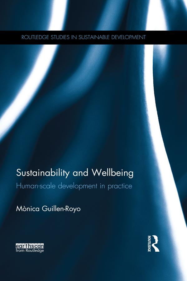 Sustainability and Wellbeing by Mònica Guillen-Royo