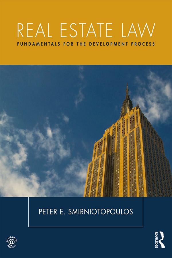 Real Estate Law by Peter Smirniotopoulos