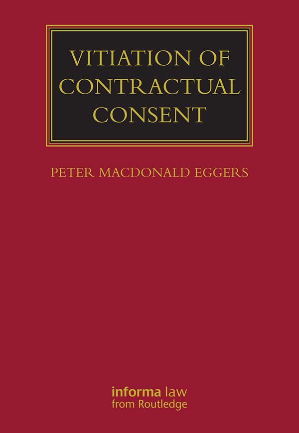 Vitiation of Contractual Consent