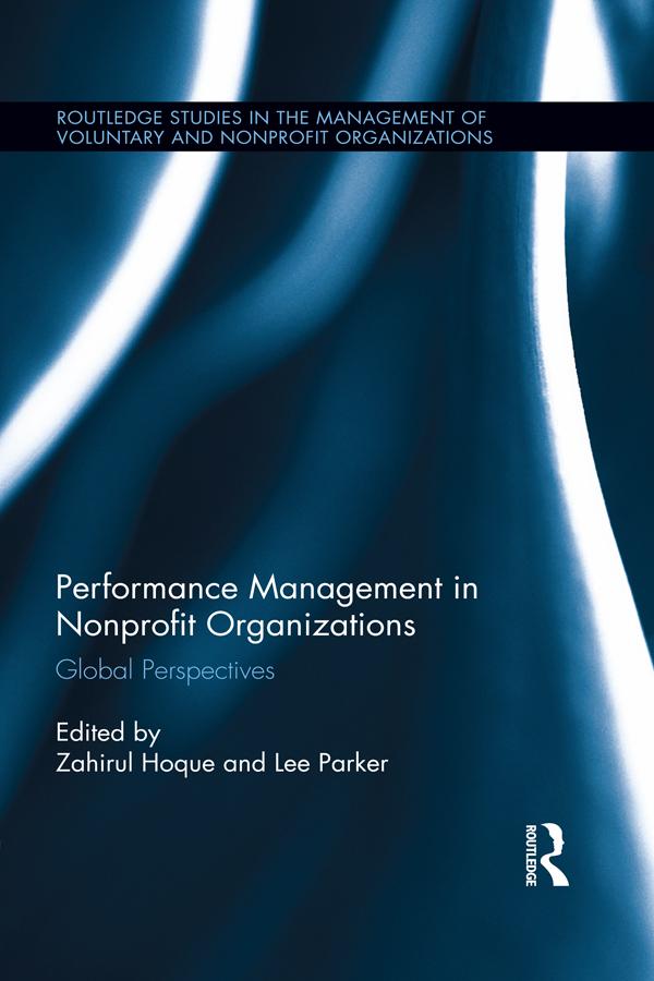 Performance Management in Nonprofit Organizations by Lee Parker, Zahirul Hoque