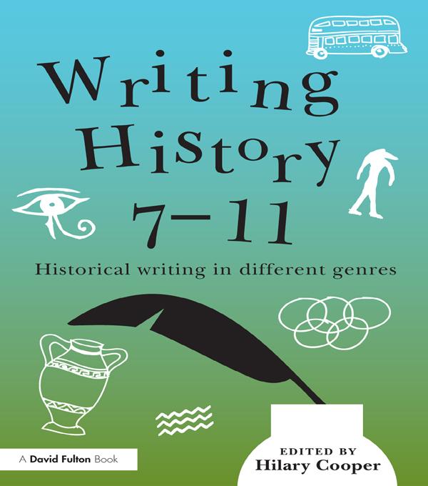 Writing History 7-11 by Hilary Cooper