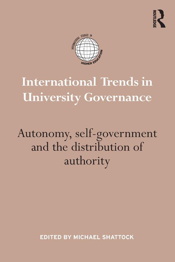 International Trends in University Governance by Michael Shattock