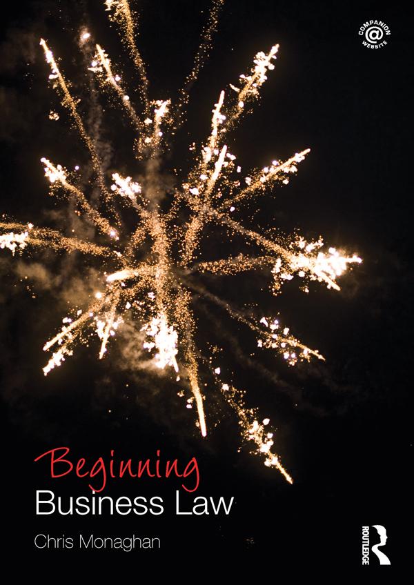 Beginning Business Law by Chris Monaghan