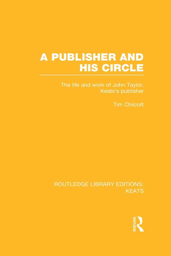 A Publisher and his Circle