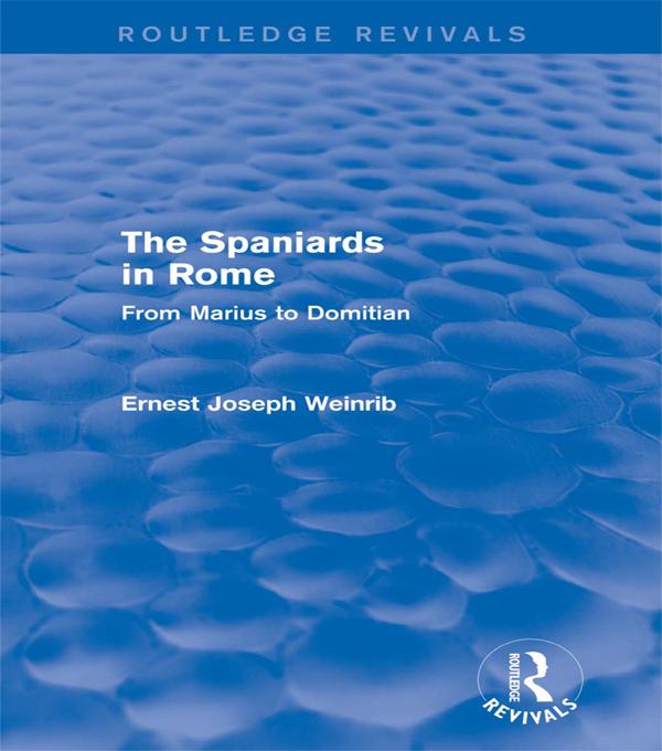 The Spaniards in Rome (Routledge Revivals)
