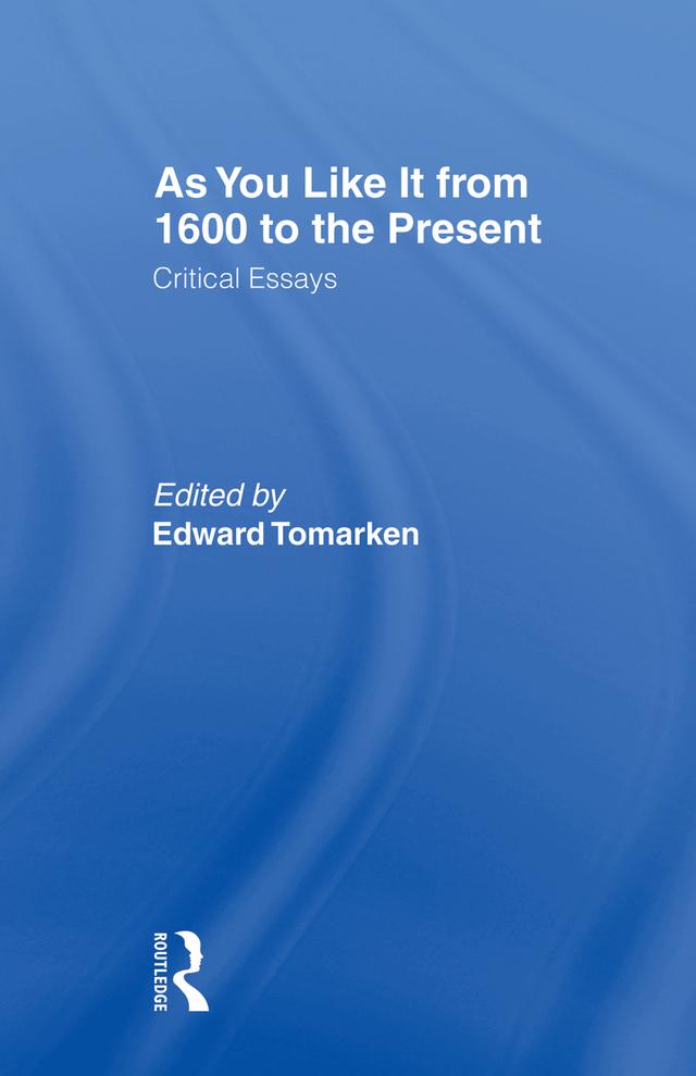 As You Like It by Edward Tomarken