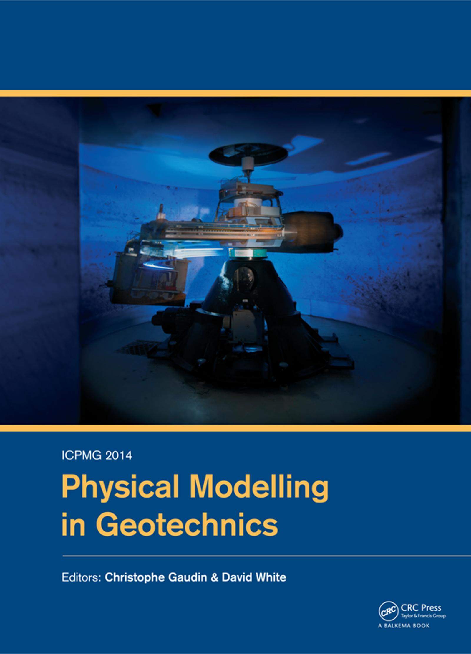 ICPMG2014 - Physical Modelling in Geotechnics