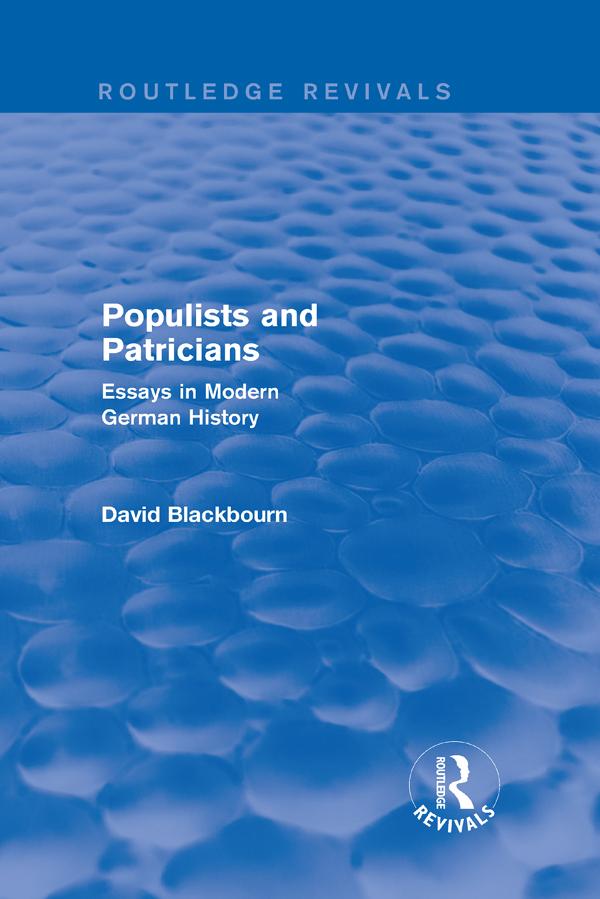 Populists and Patricians (Routledge Revivals) by John Smith