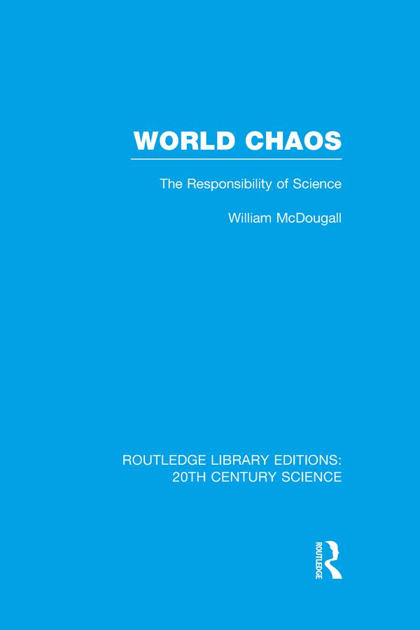 World Chaos by William McDougall
