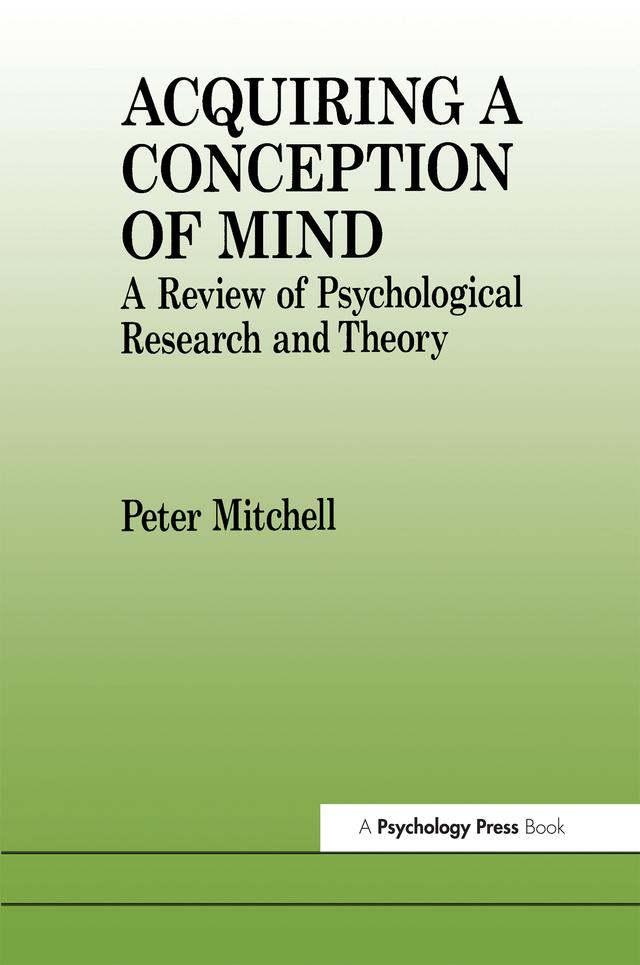 Acquiring a Conception of Mind by Peter Mitchell