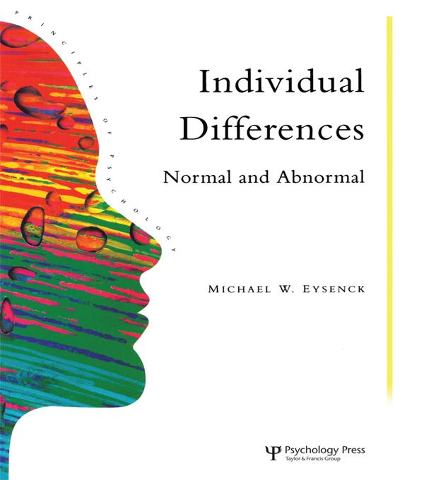 Individual Differences by Michael W. Eysenck, University of London College