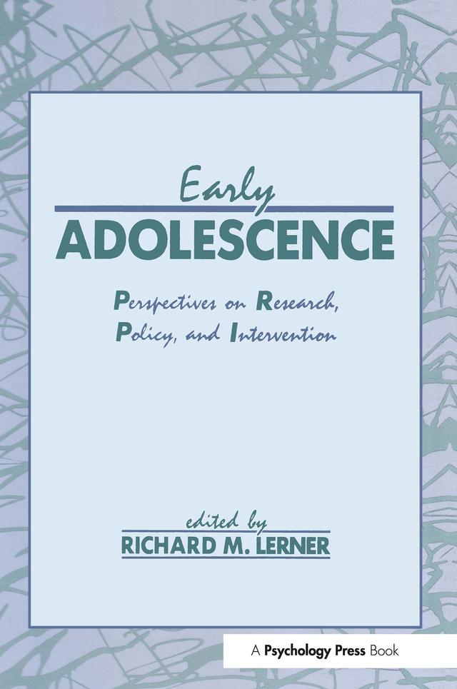 Early Adolescence by Richard M. Lerner