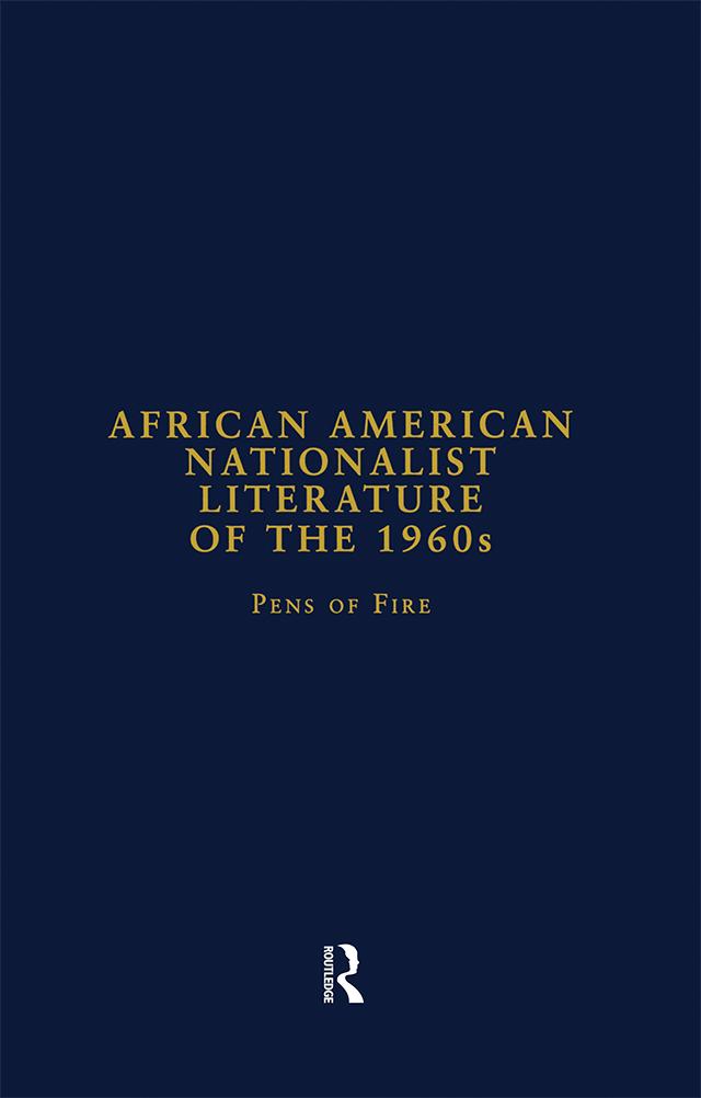 African American Nationalist Literature of the 1960s