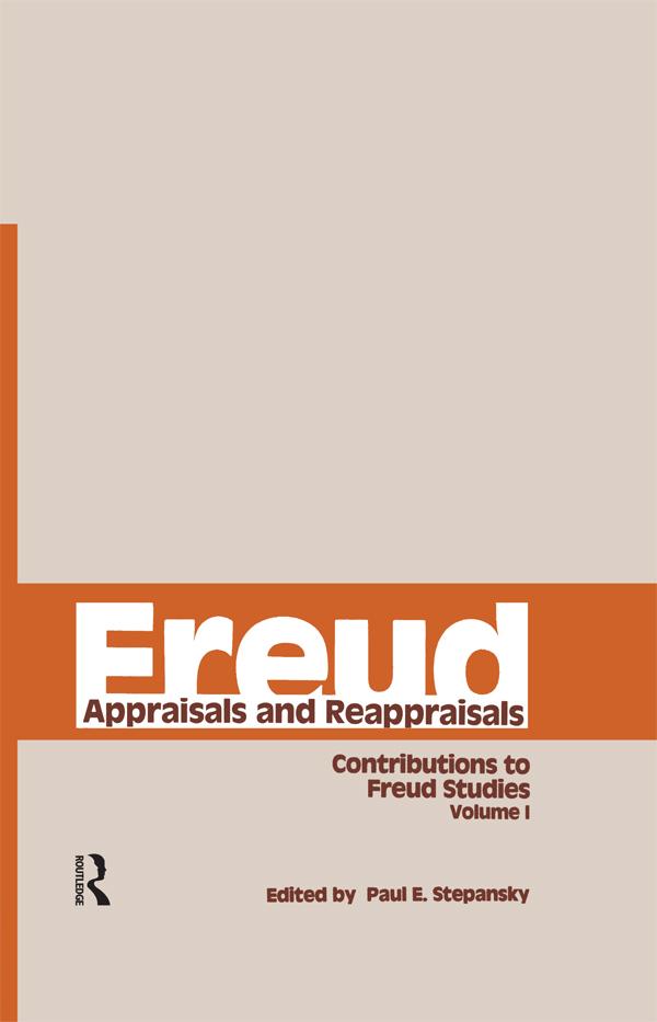 Freud, V.1 by Paul E. Stepansky