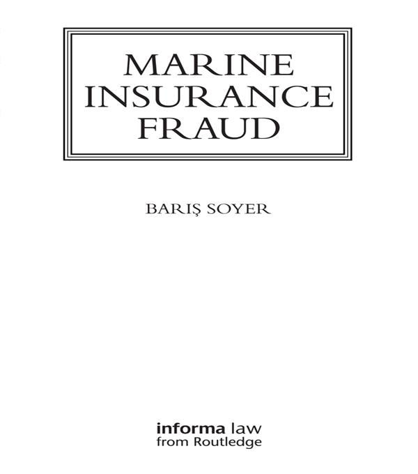 Marine Insurance Fraud by Baris Soyer