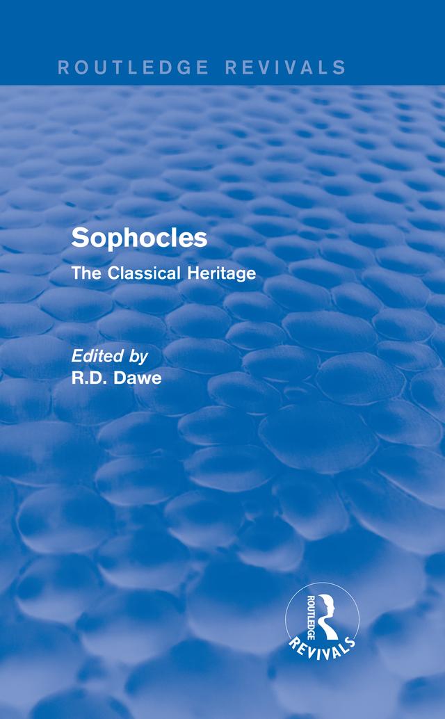 Sophocles (Routledge Revivals) by Roger Dawe