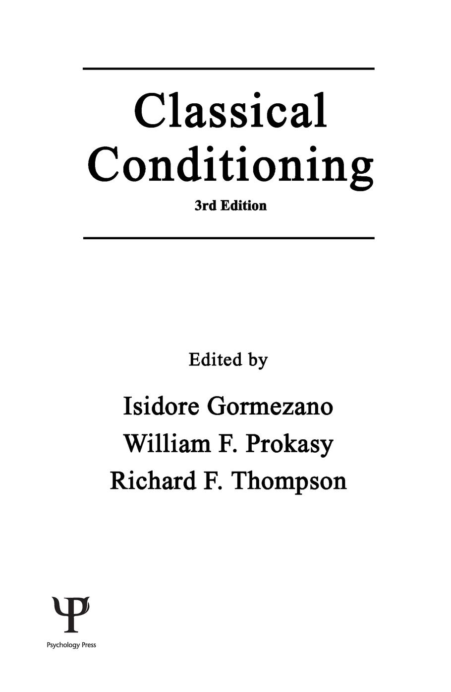 Classical Conditioning