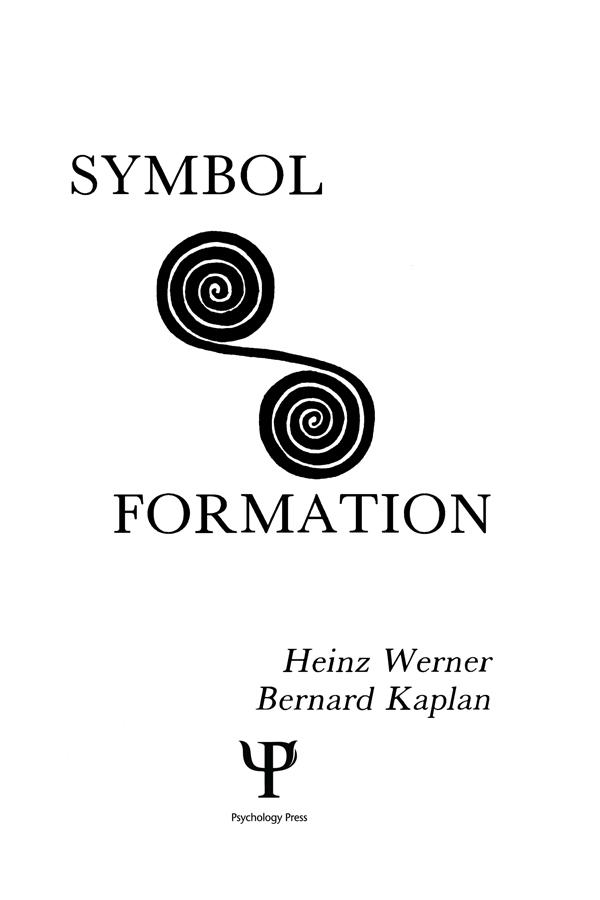 Symbol Formation by B. Kaplan, H. Werner