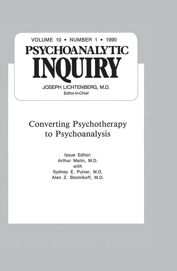 Converting Psychoanalysis by Arthur Malin