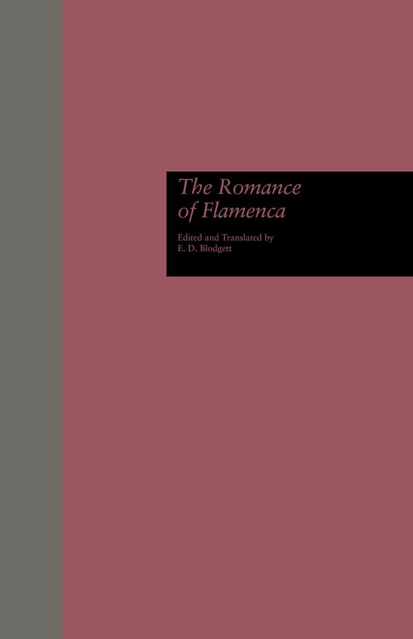 The Romance of Flamenca by E. D. Blodgett