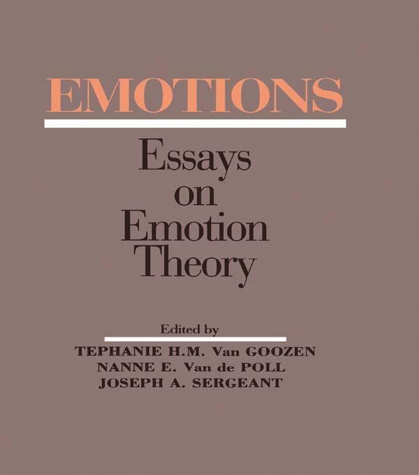 Emotions by Joe A. Sergeant, Joseph A. Sergeant, Nanne E. Van de Poll, S.H.M. van Goozen, Stephanie H.M. van Goozen