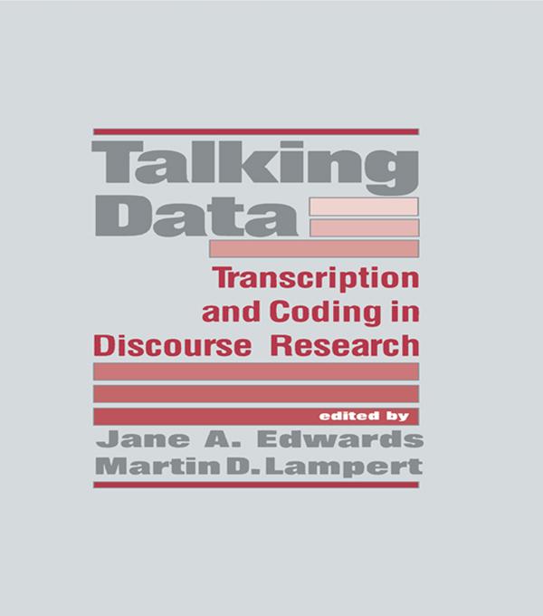 Talking Data by Jane A. Edwards, Martin D. Lampert